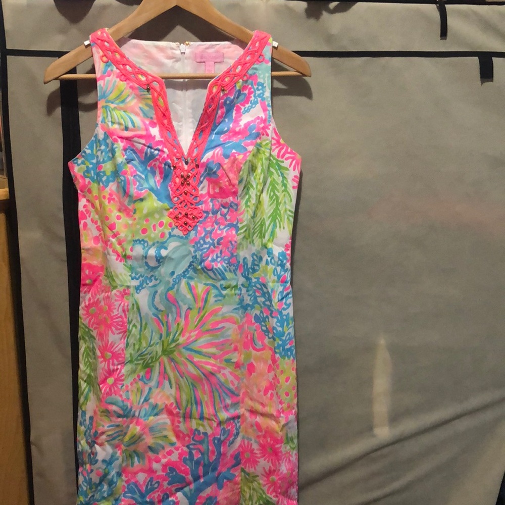 Beautiful summer dress multicolor